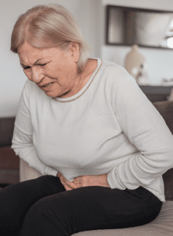 Woman in pain