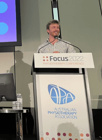 Sam Suke speaking at a recent conference. 