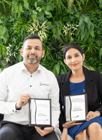 Yamini Kapoor APAM and Sam Bhojwani MACP