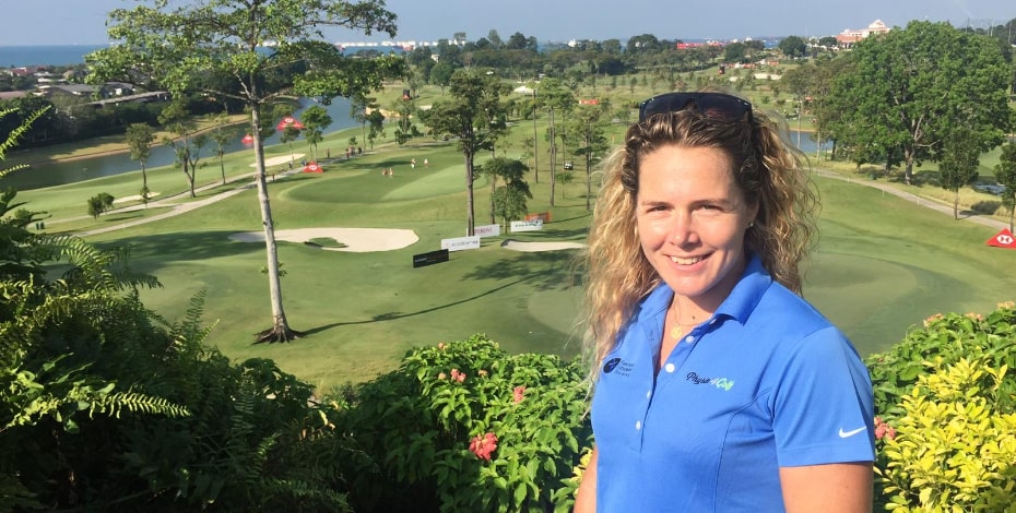 Golf physio suits Anne-Lise to a tee