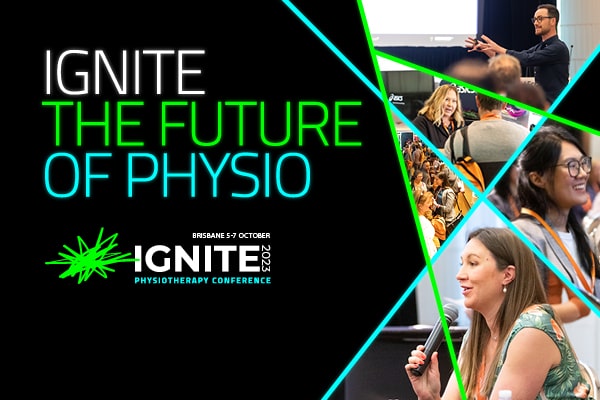 Ignite the future of physio - 2023 APA Conference 