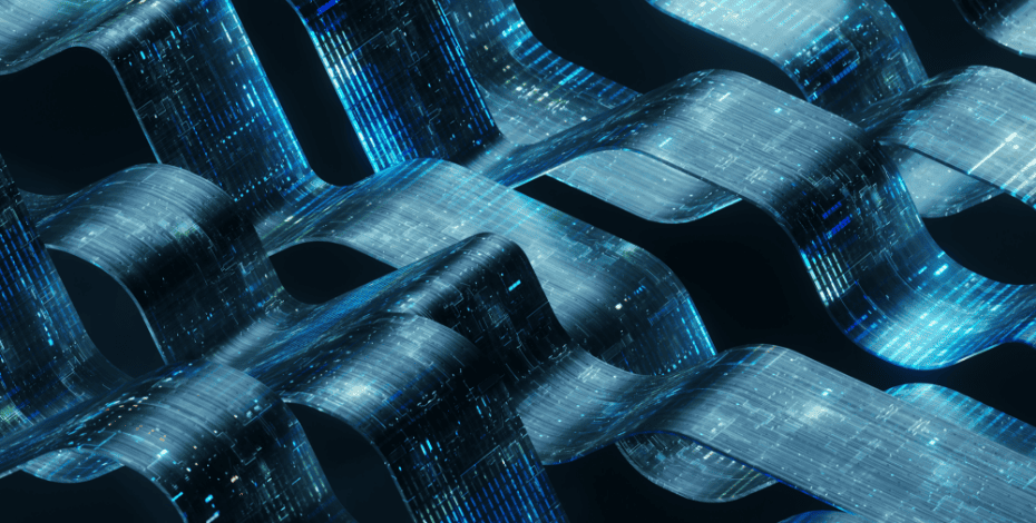 An abstract image of computer code