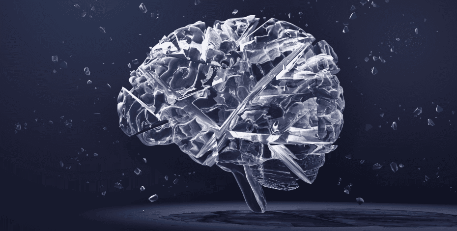 Graphic of the brain