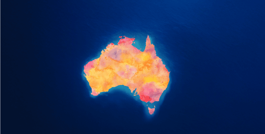 Map of Australia