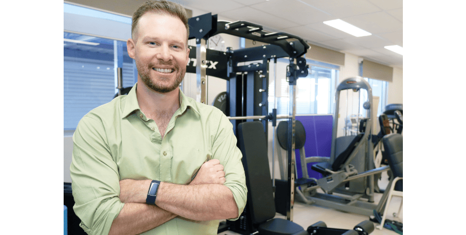 Adrian Cush is an advanced musculoskeletal physiotherapist in the orthopaedic screening clinic at Brisbane’s Queen Elizabeth II Jubilee Hospital. Photo: Queensland Metro South Health
