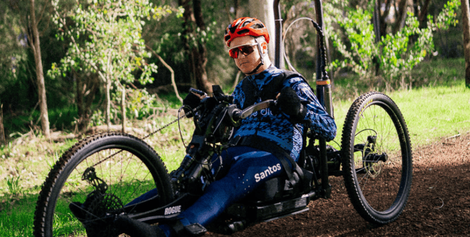 Charles Brice hand cycling