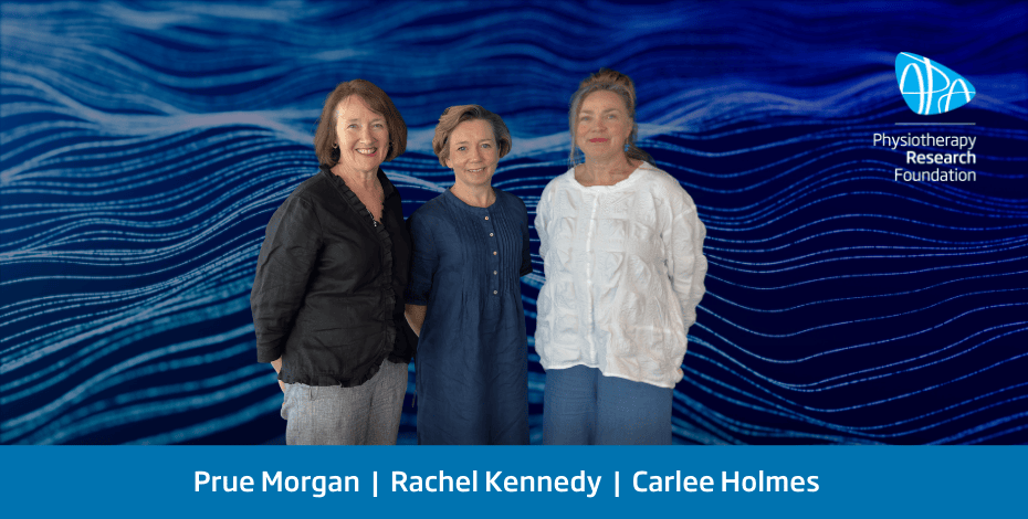 Prue Morgan, Rachel Kennedy and Carlee Holmes