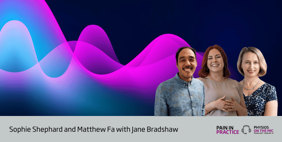 Jane Bradshaw shares specialised insights into chronic pain following neurological conditions and traumatic brain injury.