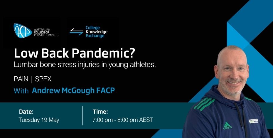 Low Back Pandemic? Lumbar Bone Stress Injuries in Young Athletes.