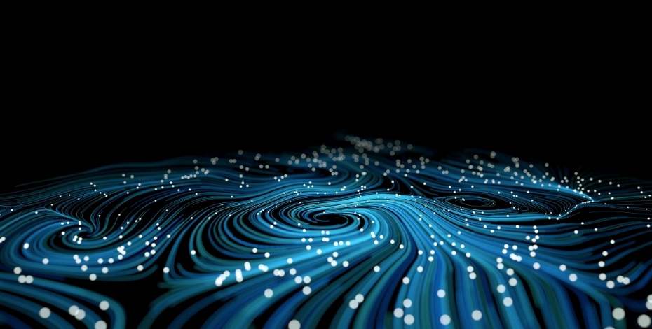 An artist's impression of the digital landscape to represent increased uptake of AI.
