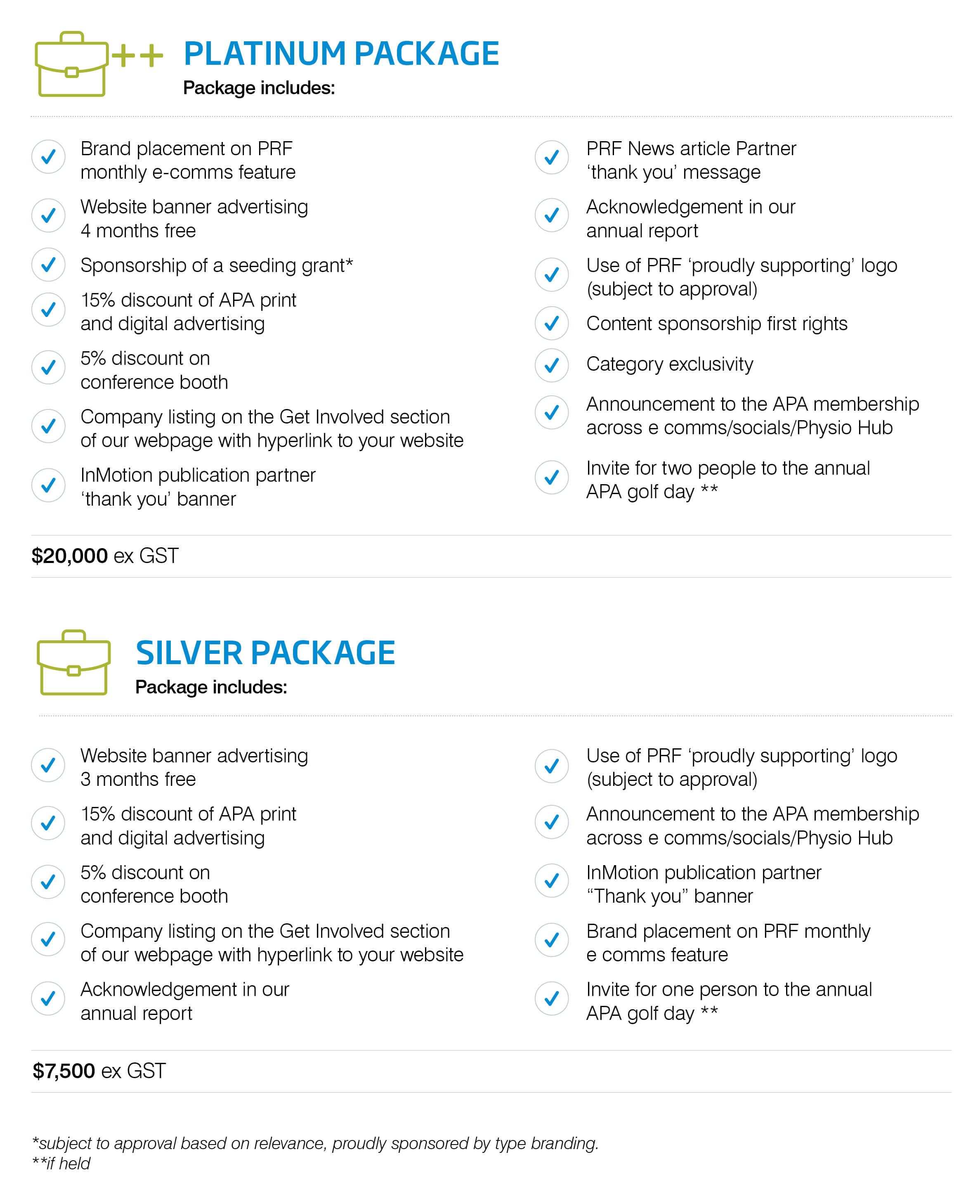 PRF Partner Opportunities 