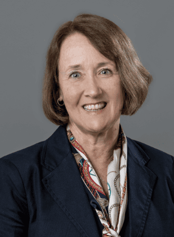 The photo is of physiotherapist and researcher Professor Prue Morgan