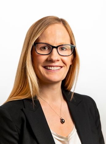 The photo is of physiotherapist Catherine Granger