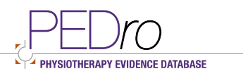All about PEDro, the Physiotherapy Evidence Database