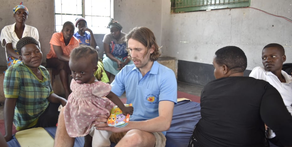 Physio mission to Africa helps children