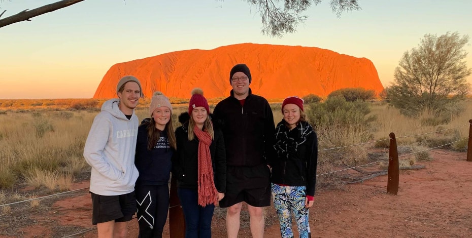 Student learning leads to Red Centre