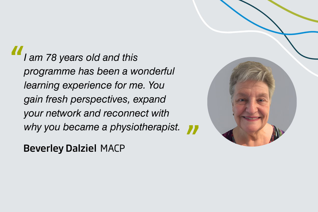 Member testimonial artwork