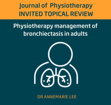 Physiotherapy management of bronchiectasis in adults