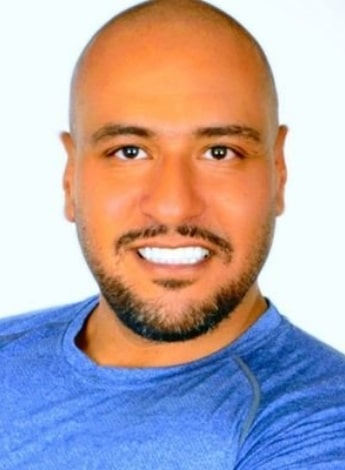 Headshot of physiotherapist Wesam Al Attar. 